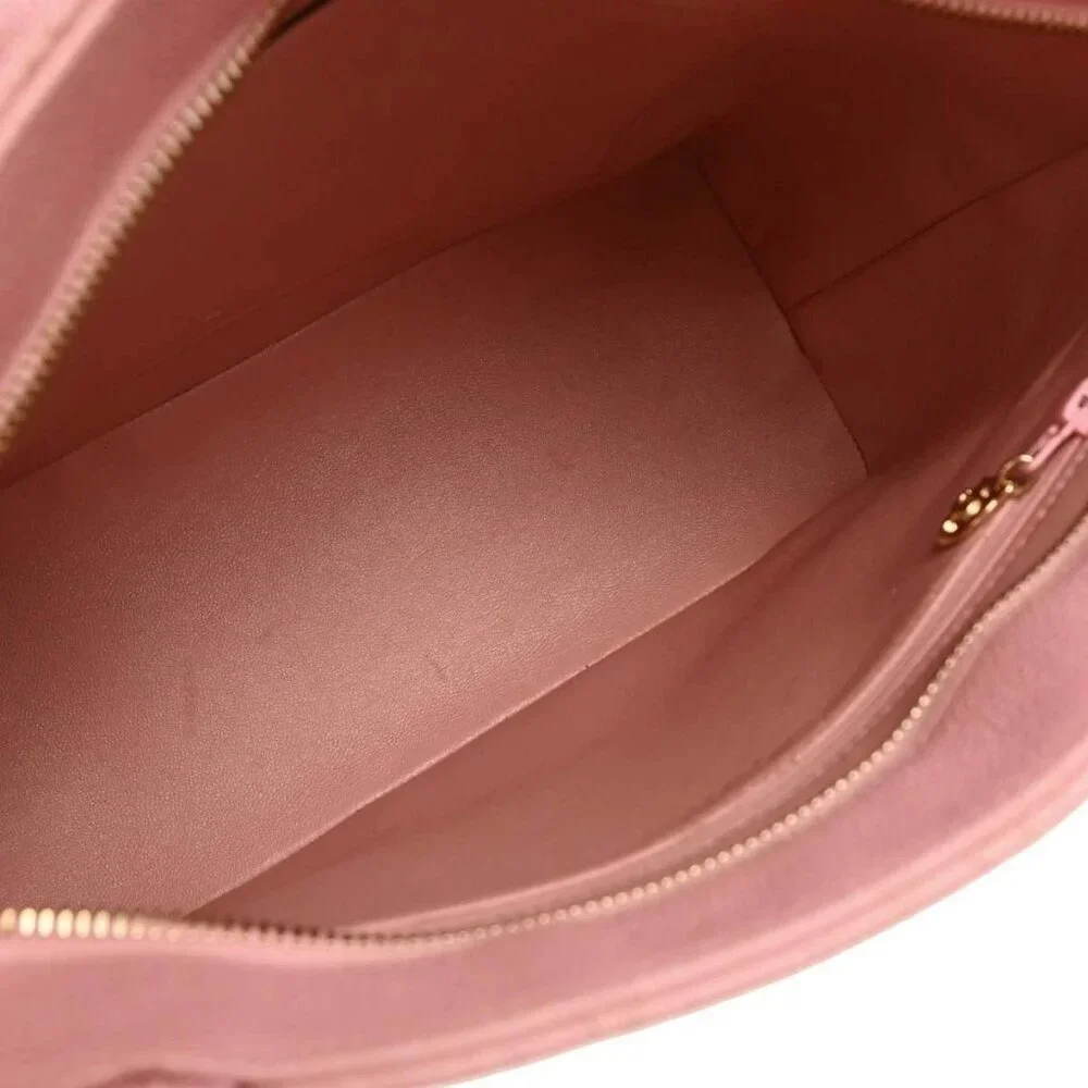 Chanel Pink Calfskin Medallion Tote Handbag - Picture 6 of 10